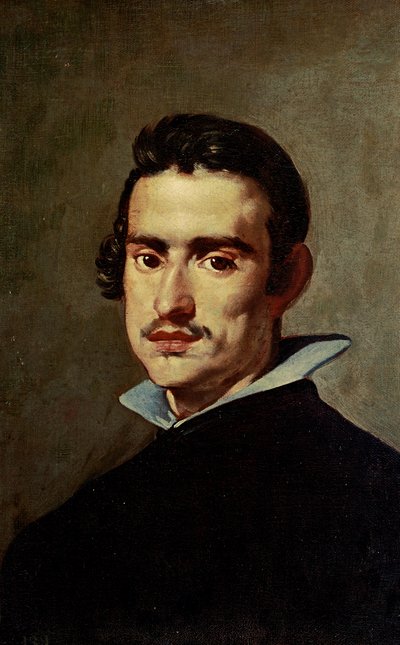 青年の胸像（自画像） 1623年頃 油彩・カンヴァス 作： Diego Rodriguez de Silva y Velazquez