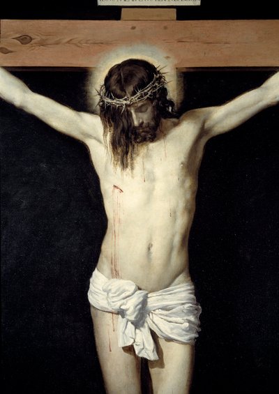 磔にされるキリスト 詳細ディエゴ・ロドリゲス・デ・シルヴァ・イ・ベラスケス（1599-1660）の絵画 作： Diego Velázquez