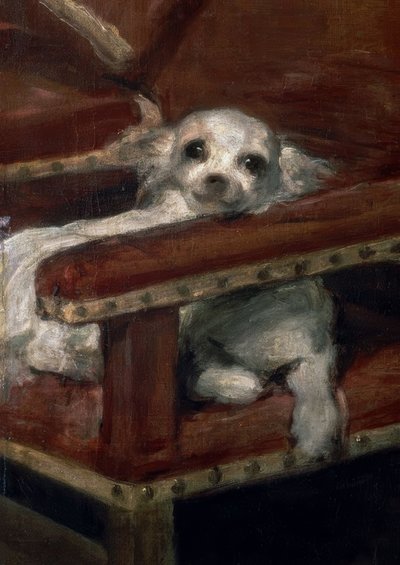 乳幼児フィリッププロスパー-詳細：小型犬 作： Diego Velázquez