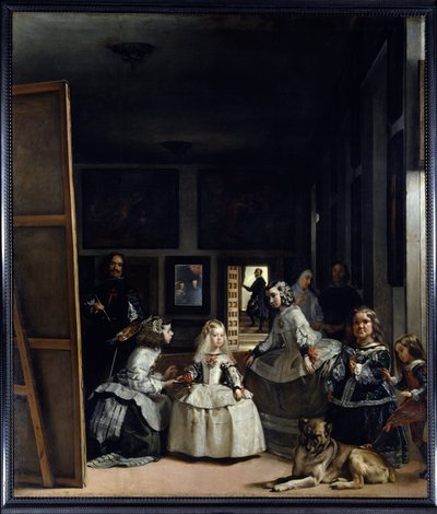 ラス・メニーナス、あるいはフィリップ4世の家族 作： Diego Rodriguez de Silva y Velazquez