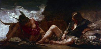 マーキュリーとアルゴ 1659年頃 油彩・カンヴァス 作： Diego Rodriguez de Silva y Velazquez