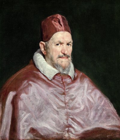イノセントX教皇、1651年頃（キャンバスに油彩） 作： Diego Velázquez
