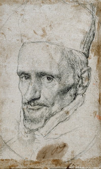 ガスパル・デ・ボルハ・イ・ベラスコ枢機卿の肖像 作： Diego Velázquez