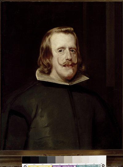 スペインのフィリッポ4世の肖像 作： Diego Rodriguez de Silva y Velazquez