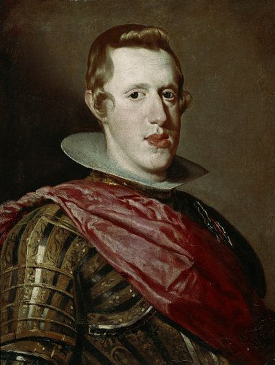 鎧を着たスペインのフィリッポ4世の肖像 1625-1628年頃 油彩・カンヴァス 作： Diego Rodriguez de Silva y Velazquez