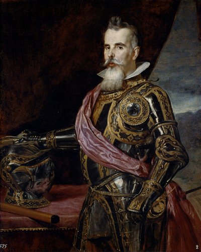 ベナベント伯爵フアン・フランシスコ・ピメンテルの肖像画 作： Diego Rodriguez de Silva y Velazquez