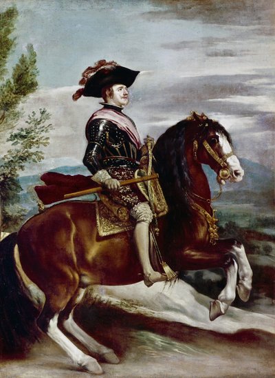 馬に乗ったフィリップ4世の肖像 1635年頃 油彩・カンヴァス 作： Diego Rodriguez de Silva y Velazquez
