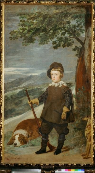 ハンターとしてのバルタサール王子カルロス 作： Diego Velázquez