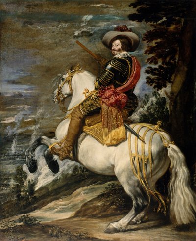 Don Gaspar de Guzman、伯爵公爵、1635年頃 作： Diego Velázquez