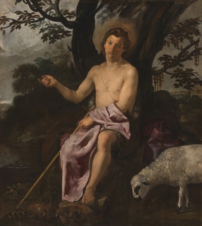 荒野の洗礼者聖ヨハネ、カリフォルニア州。 1622年。 作： Diego Velasquez