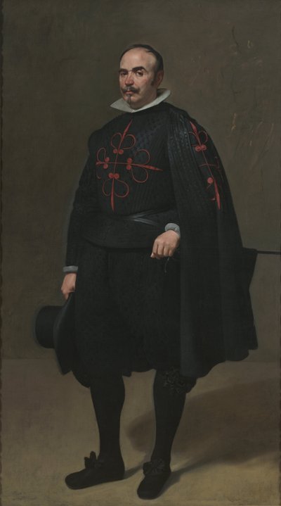 ドン・ペドロ・デ・バルベラーナの肖像 作： Diego Velázquez