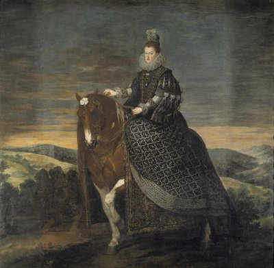 オーストリアのマルガリータの騎馬像 作： Diego Velázquez