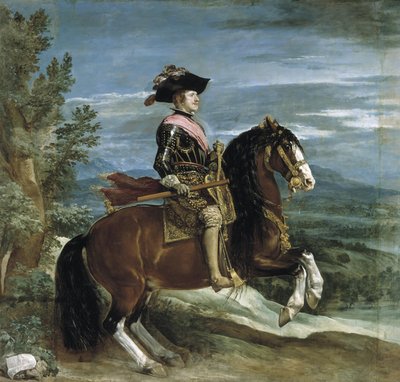 フィリップ4世の騎馬像 作： Diego Velázquez