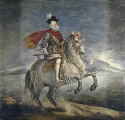 スペインのフィリップ3世 作： Diego Velázquez
