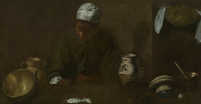 キッチンの風景 作： Diego Velázquez