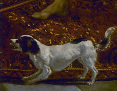 LA TUNICA DE JOSE-犬の詳細-XVII世紀-スペインバロック-1989年に復元-Ensemble 7331 作： Diego Velázquez