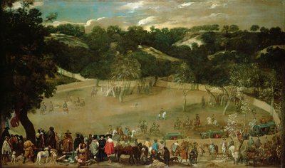 フィリップIV狩猟イノシシ（ラテラレアル）、1632年頃 作： Diego Velázquez