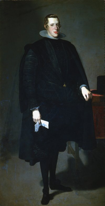 フィリップ4世、スペイン王、c1626 作： Diego Velázquez