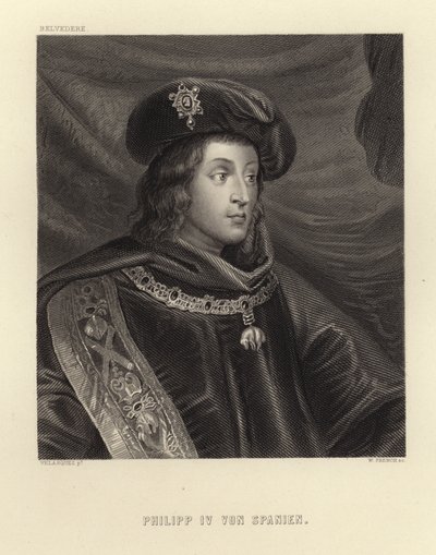 スペインのフィリップ4世 作： Diego Velázquez