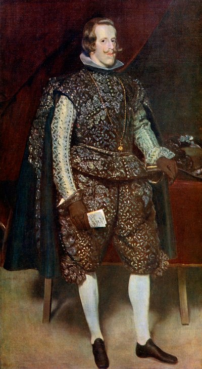 ブラウンとシルバーのスペインのフィリップ4世、c1631-1632、1912。 作： Diego Velázquez