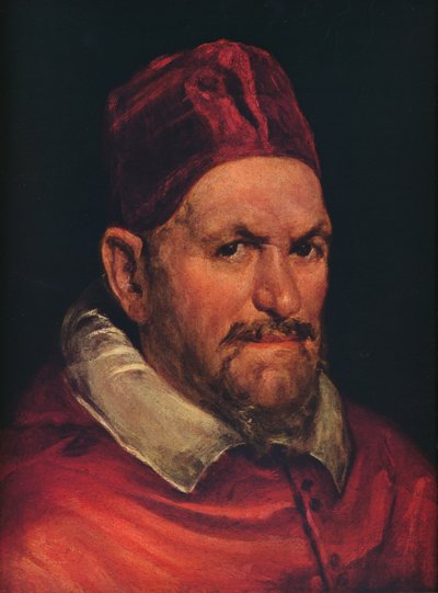 教皇イノセントX、c1650 作： Diego Velázquez