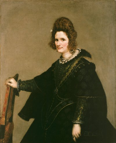 女性の肖像、c.1630 作： Diego Velázquez