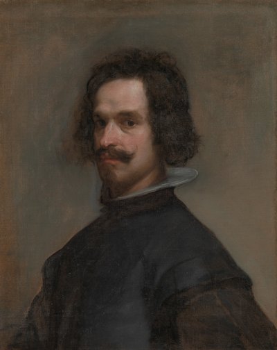 男の肖像、ca。 1630-1635。 作： Diego Velázquez