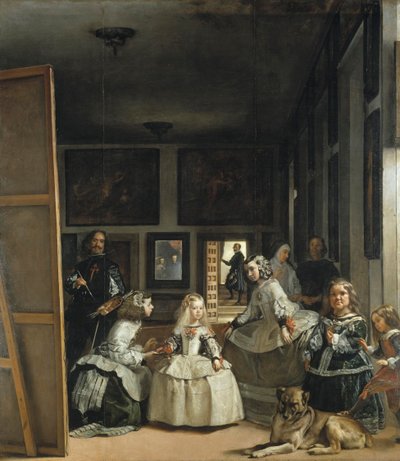 メイド オブ オナー ラス メニーナス、1656 年。 作： Diego Velázquez