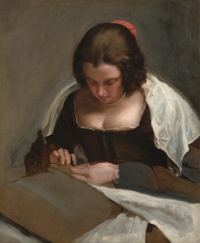 お針子 作： Diego Velázquez