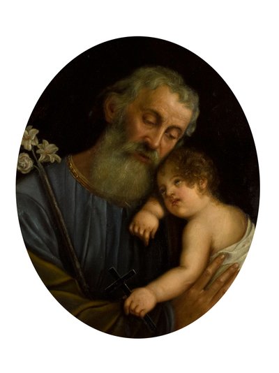 ジョセフと子供 作： Diodato Massimo