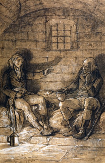 SimourdinとGauvrais、Victor Hugo（1802-85）による「Quatrevingt-Treize」（1874）のイラスト 作： Diogene Ulysse Napoleon Maillart