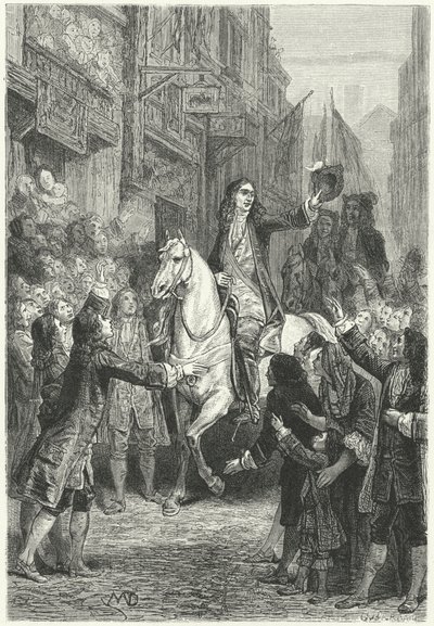 ロンドンに入るウィリアム3世 作： Diogene Ulysse Napoleon Maillart