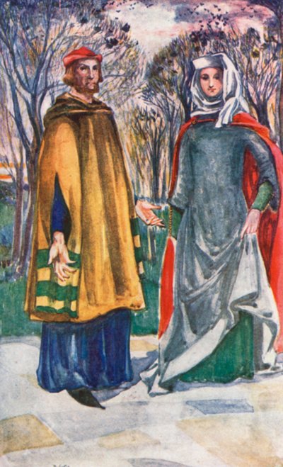 エドワード1世の時代の男と女 1272年～1307年 作： Dion Clayton Calthrop
