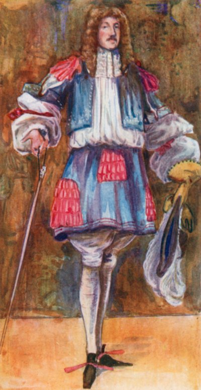 チャールズ2世の時代の男 1660-1685 作： Dion Clayton Calthrop