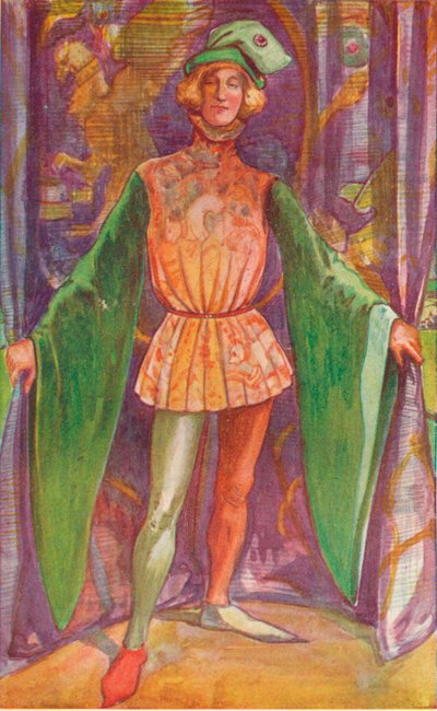 ヘンリー5世の時代の男、1907年 作： Dion Clayton Calthrop