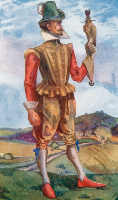 ジェームズ1世の時代の男 1603-1625 作： Dion Clayton Calthrop