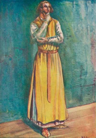 ジョンの時代の男、1907 作： Dion Clayton Calthrop