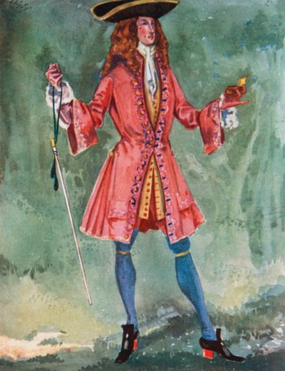 アン女王の時代の男 1702年～1714年 作： Dion Clayton Calthrop