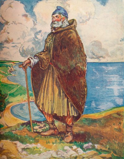 スティーブンの時代の男、1907 作： Dion Clayton Calthrop