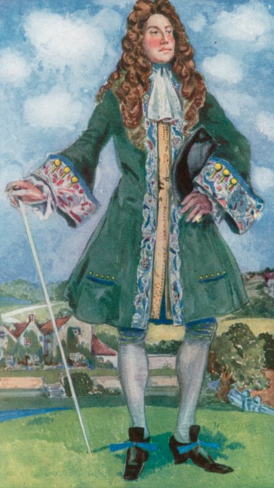 ウィリアムとメアリーの時代の男 1689-1702 作： Dion Clayton Calthrop