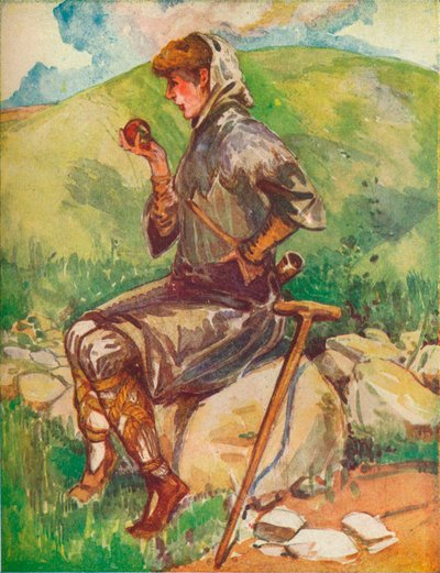 初期イングランドの農民ウィリアムI.-ヘンリーIII、1907年 作： Dion Clayton Calthrop
