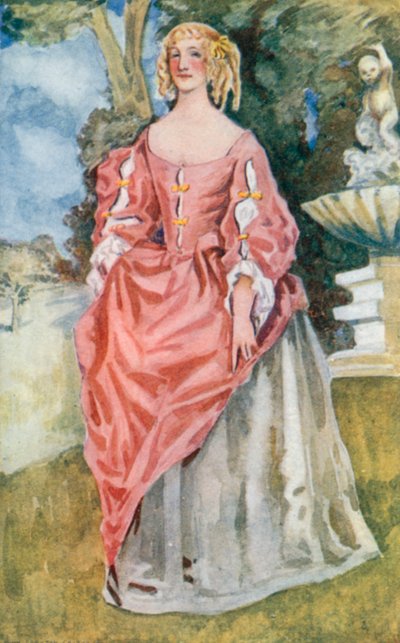 チャールズ2世の時代の女性 1660-1685年 作： Dion Clayton Calthrop