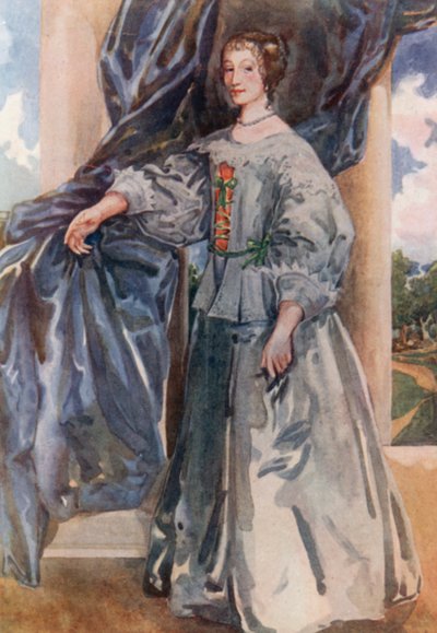 チャールズ1世の時の女1625-2649 作： Dion Clayton Calthrop