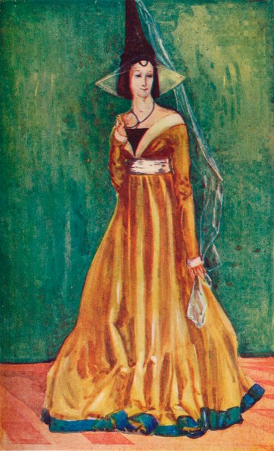 エドワード4世の時の女1907 作： Dion Clayton Calthrop
