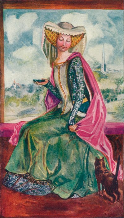 ヘンリー4世の時の女、1907 作： Dion Clayton Calthrop