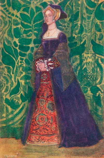 ヘンリー8世の時の女1907 作： Dion Clayton Calthrop