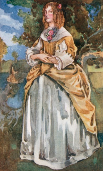 ジェームズ2世の時代の女性 1685-1689 作： Dion Clayton Calthrop