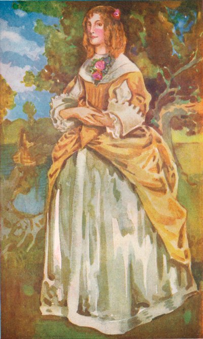 ジェームズ2世の時の女、1907年。 作： Dion Clayton Calthrop