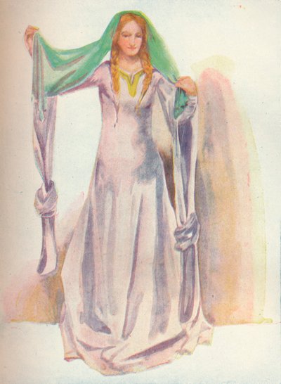 スティーブンの時の女、1907 作： Dion Clayton Calthrop