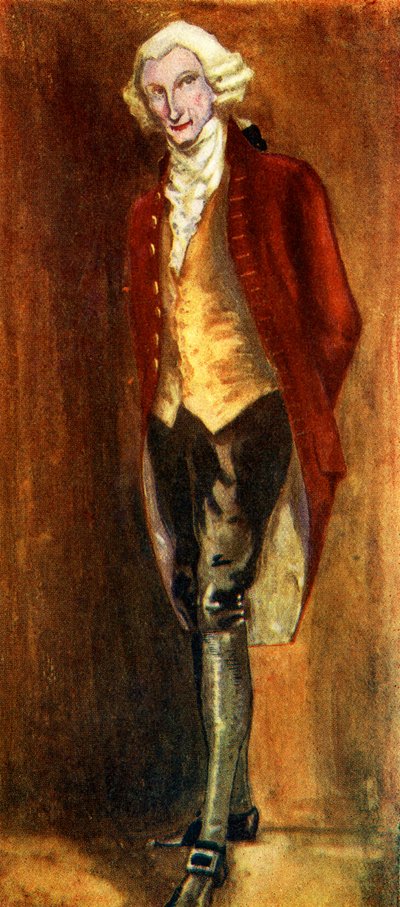 ジョージ3世（1760-1820）の時代の男性用衣装 作： Dion Clayton Calthrop